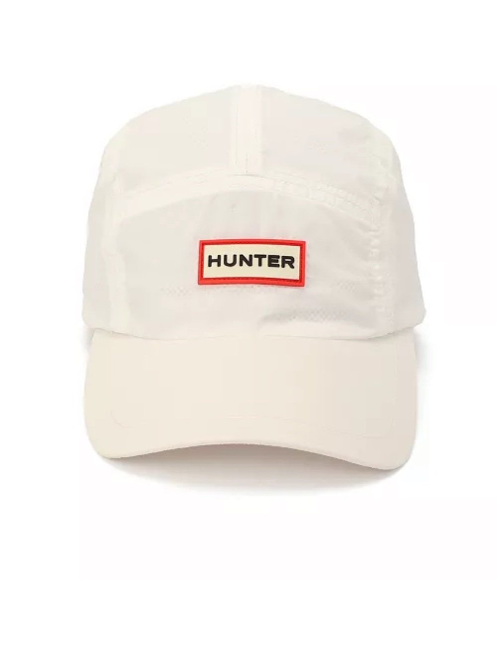 NWOT Hunter Kids White Cap with Red Logo Patch